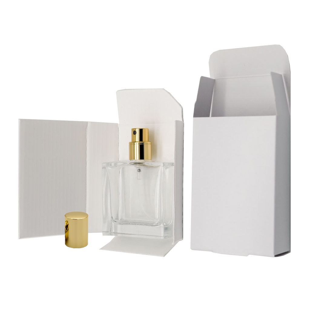 Perfume bottle (30ml) with box, cap pump – The Fragrance Foundry