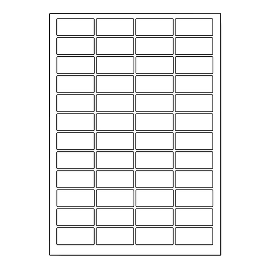 Thuis te printen zij etiketten