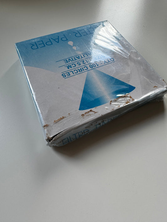 Filter Paper - DAMAGED PACKAGING