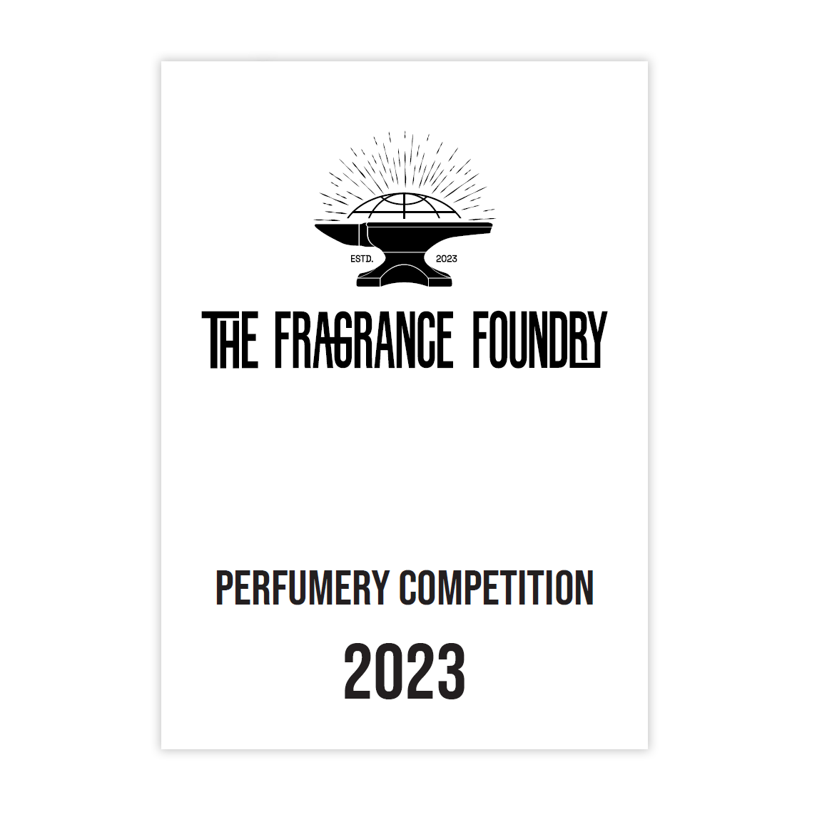 Perfumery competition 2023 winners booklet